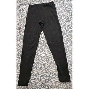 Simply Vera Vera Wang Women's Grey Heather Solid Cotton Leggings -  Size S